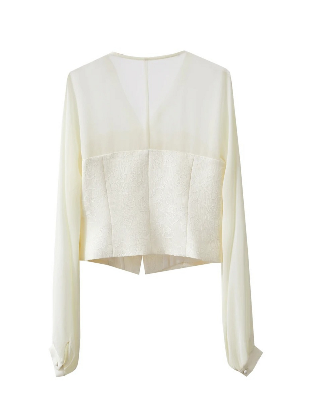 Dame Bluse Polyesterblanding | Løs Pasform Bluse Med Lanterneærmer | Let Design Til Arbejde & Hverdagsbrug | Vanero
