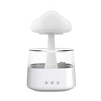 Luftfugter | Regnsky Luftfugter Med Duftdiffuser Og 7-Farvet LED-Lys | Justerbar Tåge Og Timer | Vanero