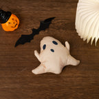 Halloween Kattelegetøj med Katteurt | Kranieformet Plyschdesign | Interaktivt Legetøj Til Indendørs Leg & Sæsonbrug | Vanero