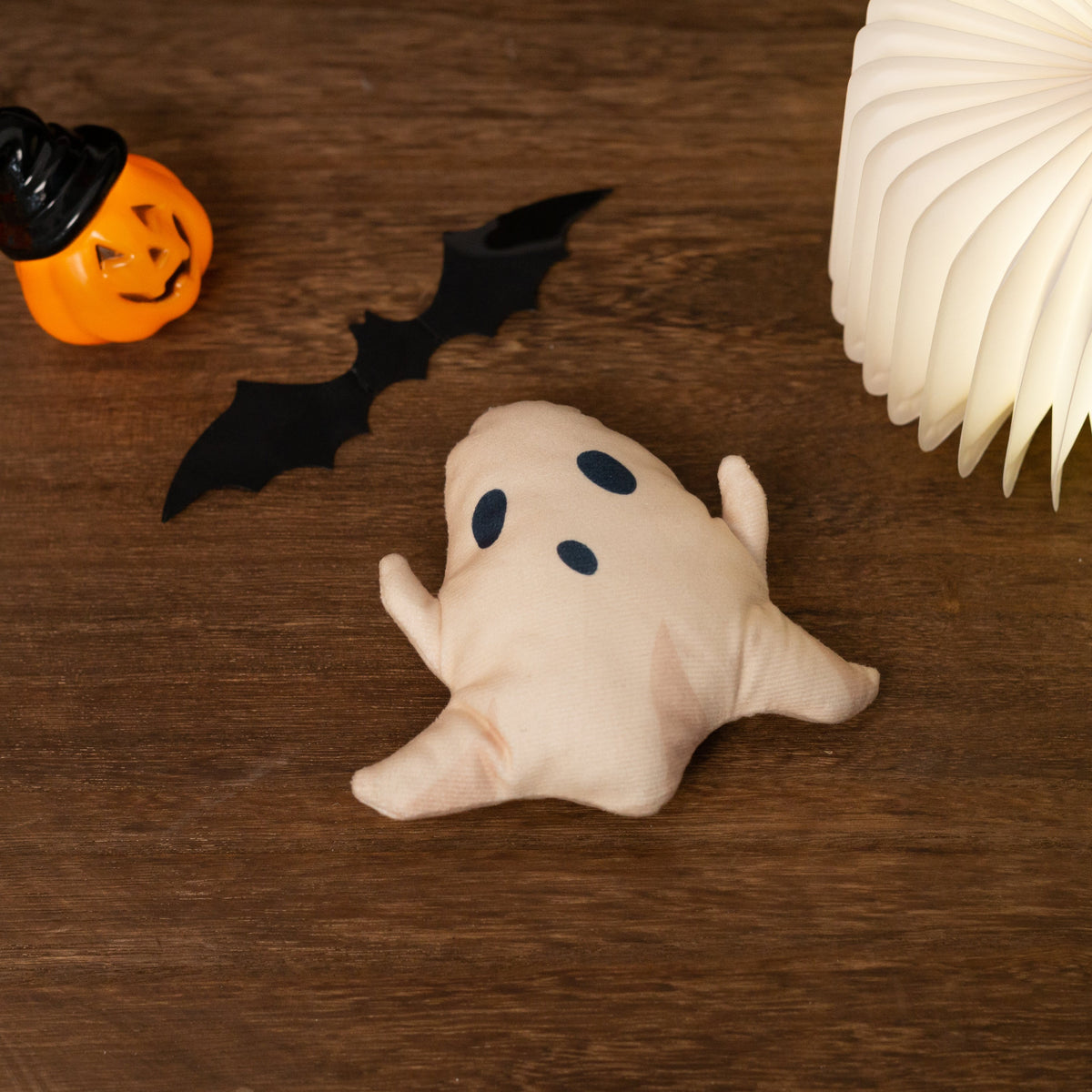 Halloween Kattelegetøj med Katteurt | Kranieformet Plyschdesign | Interaktivt Legetøj Til Indendørs Leg & Sæsonbrug | Vanero