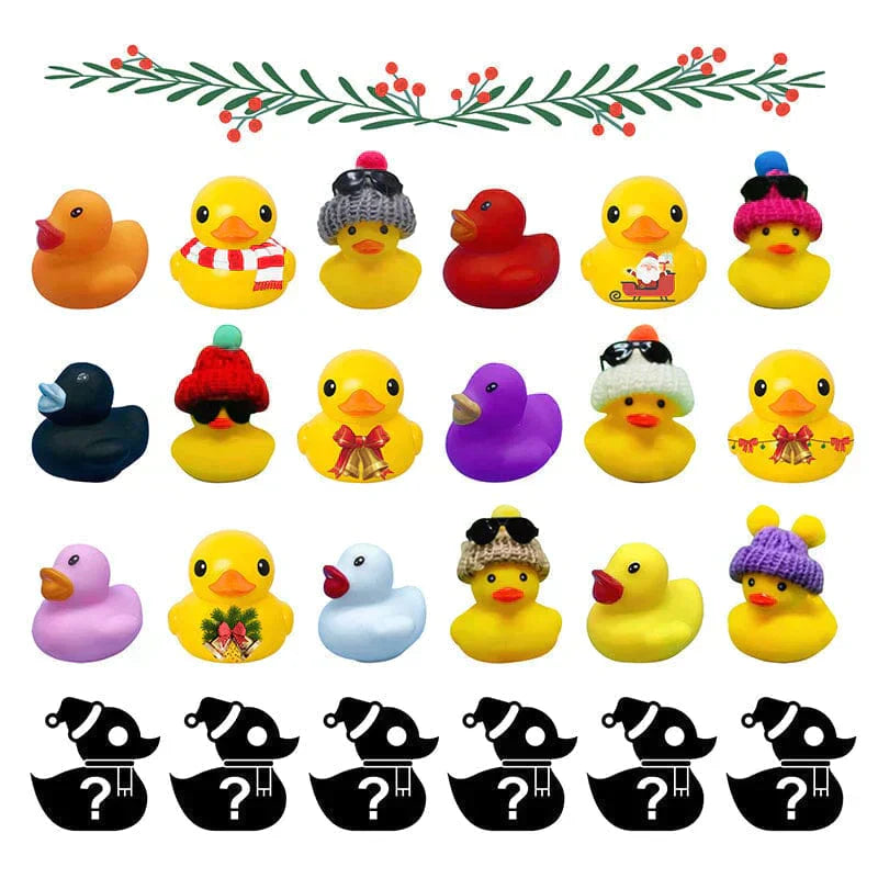 Adventskalender | 24-Delt Krybbescene | Jule Nedtælling & Dekoration Sæsonudsmykning | Vanero