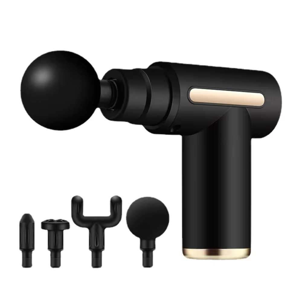 Genopladelig Massagepistol Med Justerbar Vibration | Håndholdt Muskelmassage Enhed | Wellness & Afslapning | Vanero