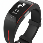 Smart Aktivitetsarmbånd | 0.96-Tommer OLED-Skærm & Bluetooth 4.0 | Aktivitets- Søvn- & Smartphone-Notifikationstracker | Vanero