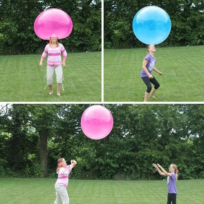 Genanvendelig Bubble Ball | Xpandium-Materiale & Selvforseglende Design | Vandfyldbar Legebold Til Indendørs & Udendørs Brug | Vanero
