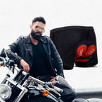 Herre Polstrede Motorcykelshorts | Polyester-Spandex & Gelpolstring | 5D Lagdelte Undershorts Til Motorcykelkørsel | Vanero