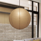Papir Pendellampe | Lanterneinspireret Loftlampe | Diffust Indendørs Lys | Vanero