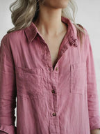 Dame Jumpsuit Bomuld | Relaxed Fit Jumpsuit | Multi-Lomme Design til Hverdagsbrug & Fritidsaktiviteter | Vanero