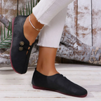 Dame Loafers Syntetisk Læder | Slip On Fodtøj Med Polstret Indersål | Til Hverdag & Formelle Outfitkombinationer | Vanero