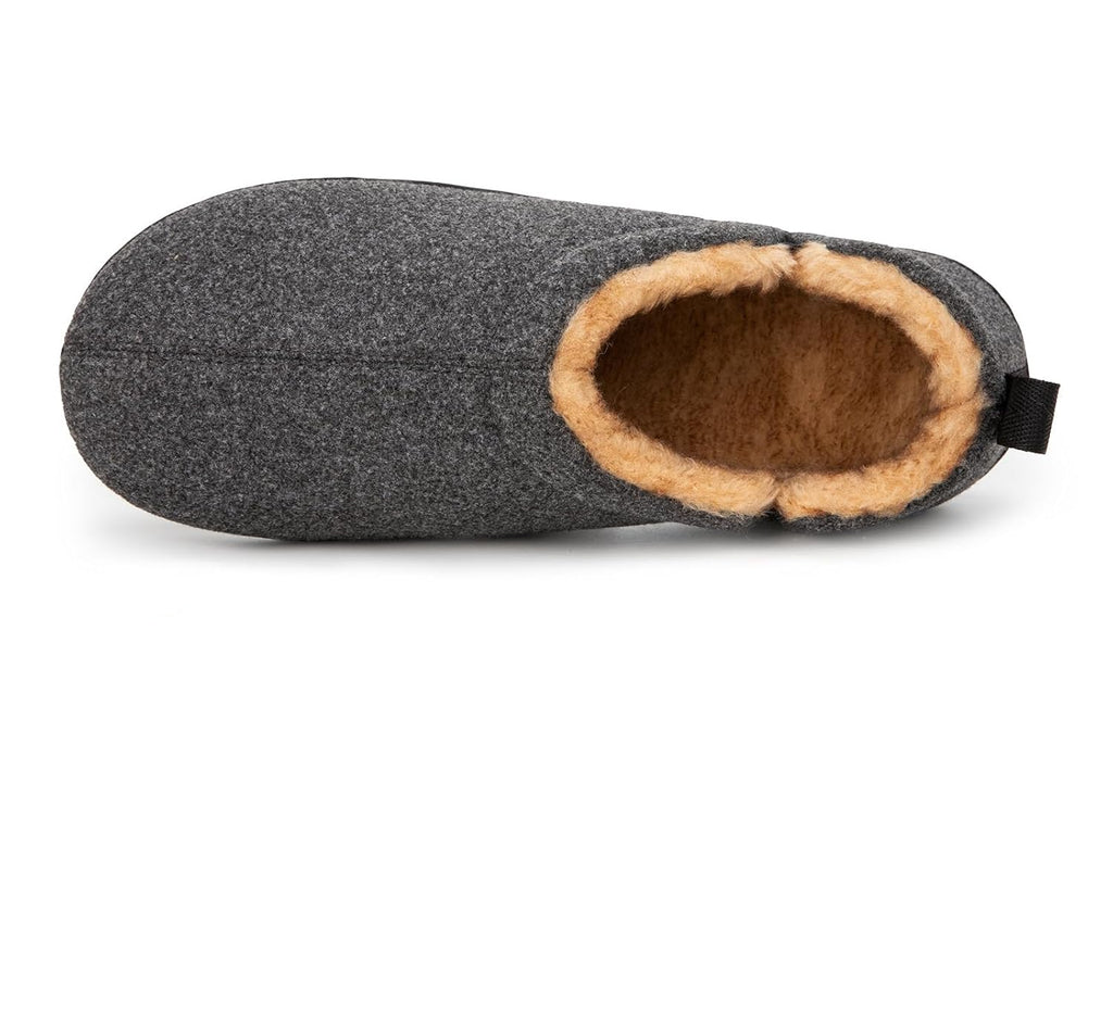 Herre Vinter Sutsko i Fleece | Sherpa-For & Memory Foam Indersål | Skridsikkert Indendørs Fodtøj Til Hjemmet | Vanero