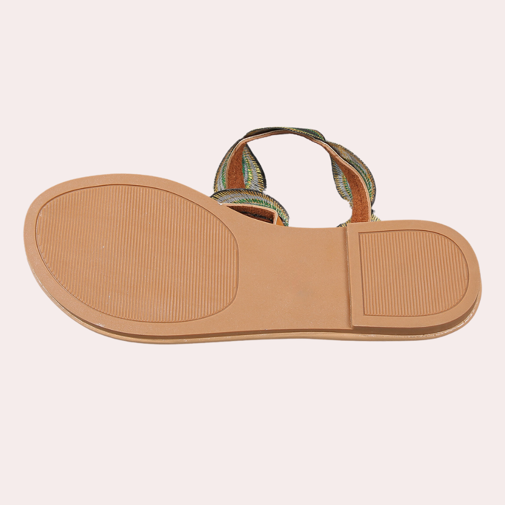 Dame Sandaler | PU Sommer Sandaler Med Justerbare Stropper | Hverdagsbrug Og Ferie | Vanero