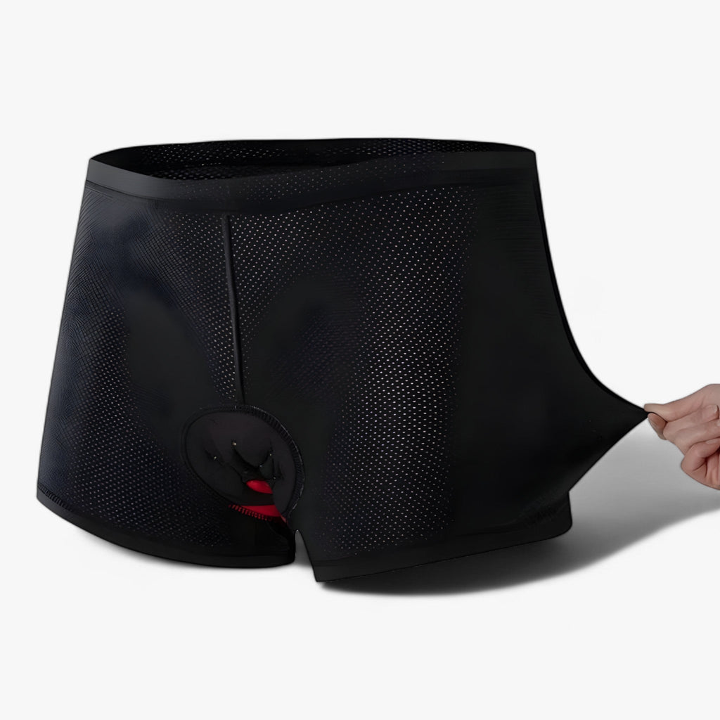 Herre Polstrede Motorcykelshorts | Polyester-Spandex & Gelpolstring | 5D Lagdelte Undershorts Til Motorcykelkørsel | Vanero