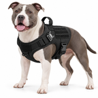 Taktisk Hundesele | Forreste D-Ring & Justerbare Stropper | 1050D Nylonvest Med Kontrolhåndtag Til Gåture & Træning | Vanero