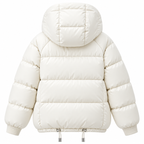 Pufferjakke Til Dame | Polyester Med Oversized Pasform & Store Forlommer | Hætte & Justerbar Snøre I Bundkanten Til Lagdeling | Vanero