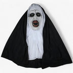LED Nonnemaske | Oplyst Ansigtsdesign & Justerbar Rem | Unisex Halloween Kostumemaske Til Fester & Temabegivenheder | Vanero