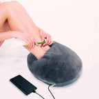 Elektrisk Fodvarmer | Blødt Slip-In Design Med Justerbar Varme | USB-Drevet Varmepude Til Hjem & Kontor | Vanero