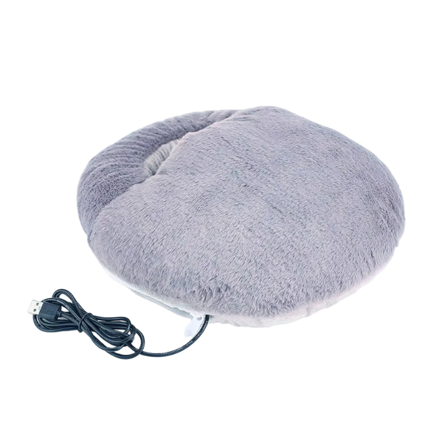 Elektrisk Fodvarmer | Blødt Slip-In Design Med Justerbar Varme | USB-Drevet Varmepude Til Hjem & Kontor | Vanero