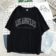 Dame T-Shirt | Oversized Pasform T-Shirt Design | Kortærmet Casual Top til Hverdagsbrug & Fritidsaktiviteter | Vanero