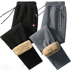 Herre Thermobukser Polyester | Regular Fit Bukser Med Snøre | Elastisk Talje Til Hverdags- & Udendørsbrug | Vanero