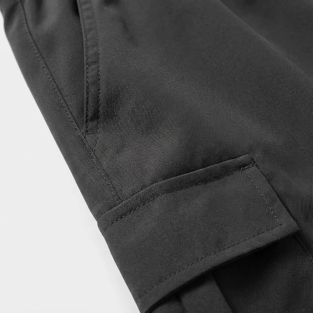 Herre Cargo Shorts | Polyesterblanding & Elastisk Talje | Regular Fit Shorts Med Flere Lommer Til Hverdag, Fritid & Sommer | Vanero