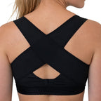 Justerbar Øvre Rygstøtte | Nylon & Spandex Med Burrebånd | Skulderstøtte Til Hverdag, Kontor & Let Træning | Vanero