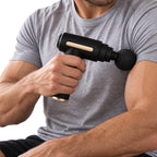 Mini-Massagepistol | USB-Opladning & 18650 Litiumbatteri | Kompakt Perkussionsmassager Til Ryg, Skuldre & Ben | Vanero