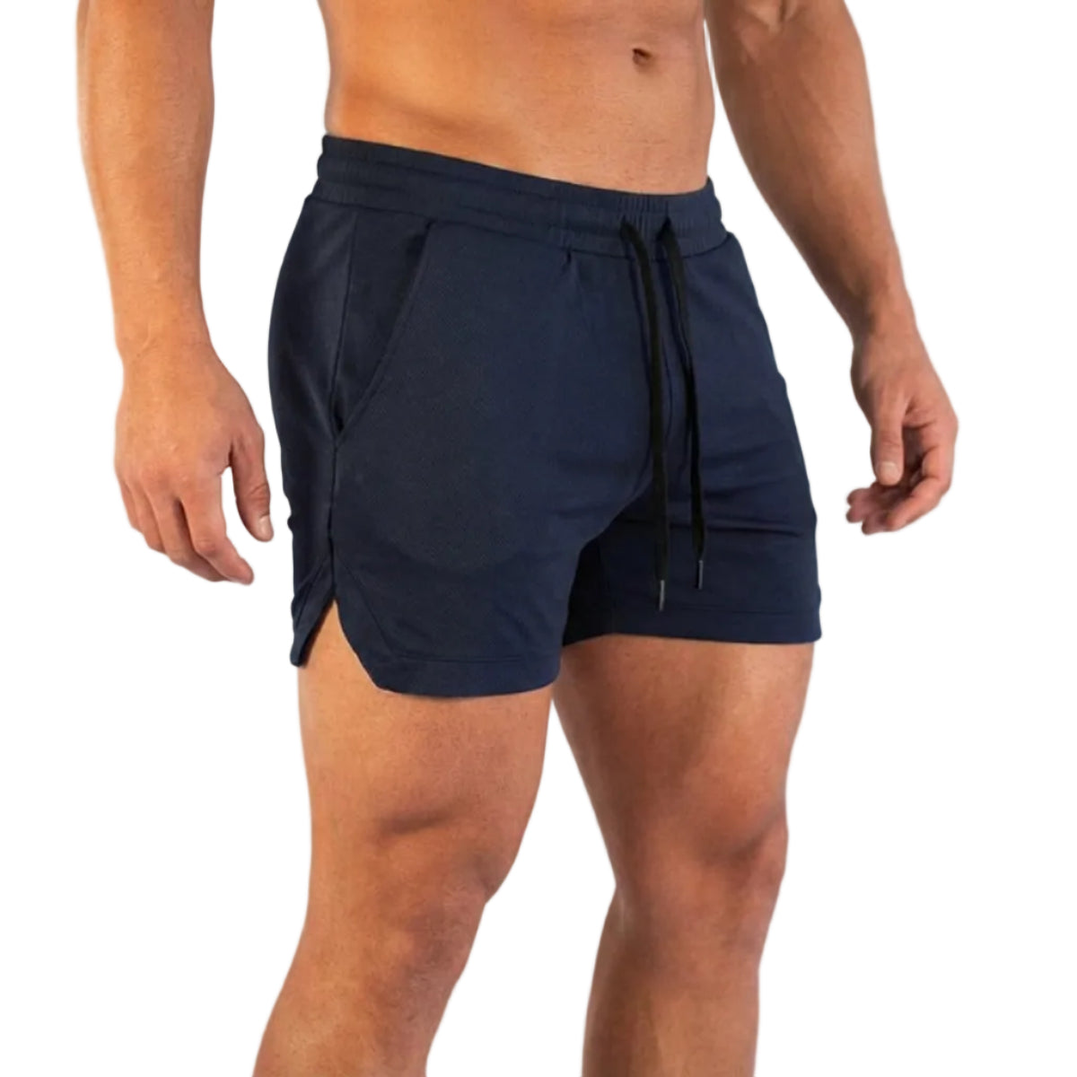 Herre Træningsshorts | Letvægts Shorts Med Snøre Og Sidelommer | Sport Og Hverdagsbrug | Vanero