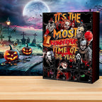 Adventskalender Med Gyserfigurer | 24 Minifigurer & Souvenirs | Halloween-Inspireret Nedtællingskalender | Vanero