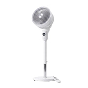 Standventilator | Justerbar ABS Ventilator Med 3D Oscillation Og Fjernbetjening | Hjem Og Kontor | Vanero