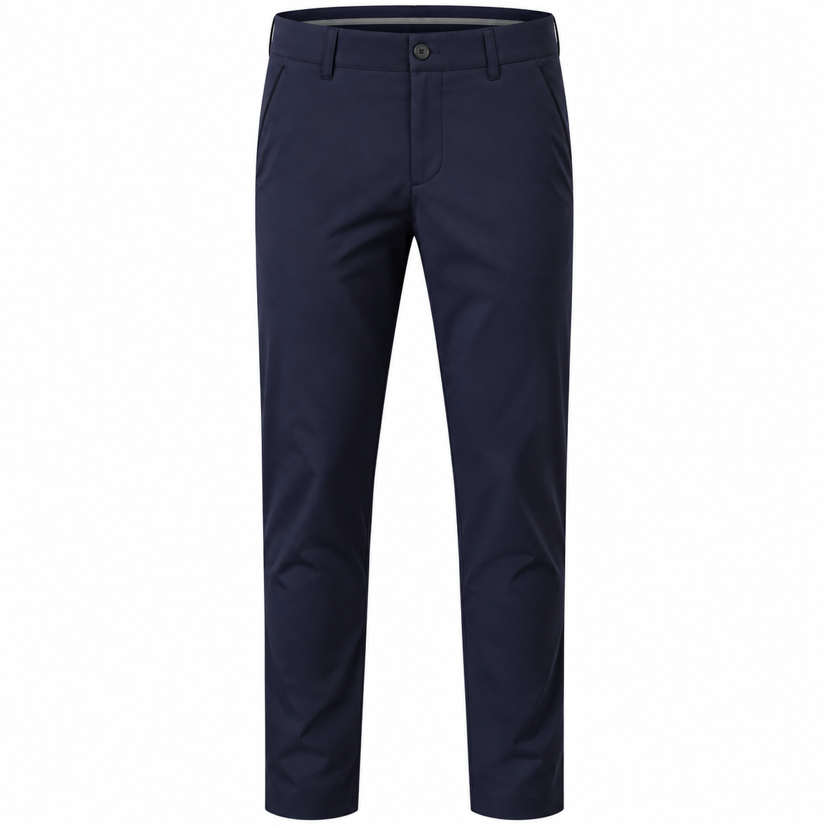 Stretchbukser Til Herre | Bomulds-Polyesterblanding | Slim Fit Med Elastisk Talje, Sidelommer & Baglommer | Vanero