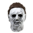 Halloween Gysermaske | Latex Ansigtsmaske Med Ar & Forbrændingseffekt | Helmaske Til Halloween, Cosplay & Temafester | Vanero