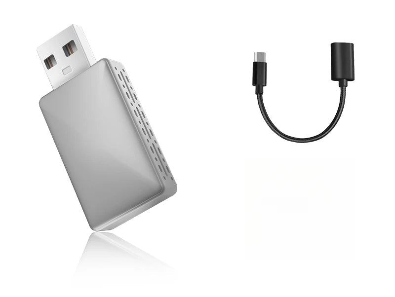 Trådløs Biladapter | USB Til Kompatible CarPlay & Android Auto Systemer | Kabelfri Smartphoneforbindelse | Vanero