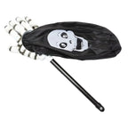 Sort Halloween Slikpose | Håndholdt Sliktaske | Genanvendelig Festtaske Til Trick-or-Treat, Gaver & Halloween-Begivenheder | Vanero
