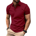 Herre Poloshirt Bomuldsblanding | Slim Fit Stretch Beklædning | Kortærmet Design Til Arbejde & Hverdagsbrug | Vanero