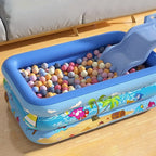 Oppustelig Børnepool | Foldbar PVC Soppebassin | Haveleg | Vanero