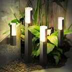LED Væglampe  | Vejrbestandig Metal Glas Konstruktion | Indgang Terrasse Gangsti & Facadebelysning | Vanero