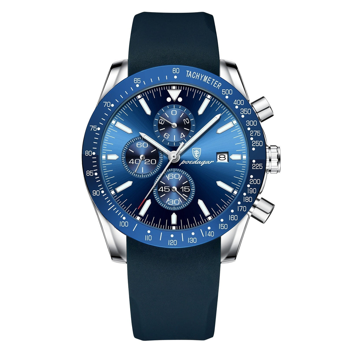 Herreur Quartz Urværk | Chronograph Urskive & Datovisning | Hverdagsbrug & Businessbeklædning | Vanero