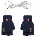 USB-Genopladelige Varmehandsker | Strikket Unisex Design Med 3 Varmeniveauer | Håndvarmere Til Vinterbrug | Vanero