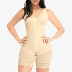 Shapewear-Bodysuit Til Dame | Kompressionspaneler & Korset-Inspireret Design | Sort Baselayer Til Hverdagsbrug | Vanero