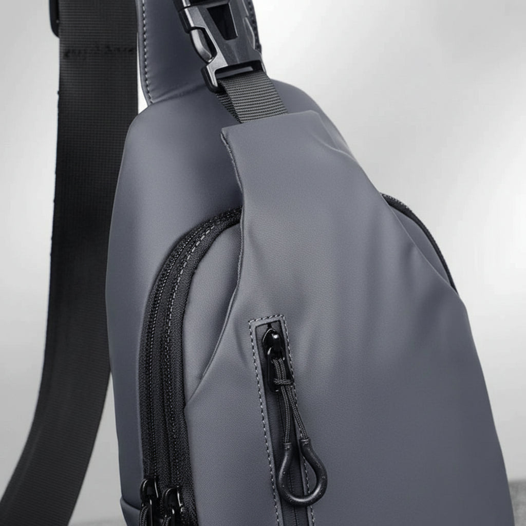 Crossbody Skuldertaske | Justerbar Skulderrem & Rummeligt Hovedrum | Hverdagstaske Til Arbejde, Rejser & Fritid | Vanero