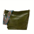 Grøn Hobo-Skuldertaske | Rummeligt Hovedrum & Justerbar Skulderrem | Crossbody-Taske Med Enhedsrum Til Hverdagsbrug | Vanero