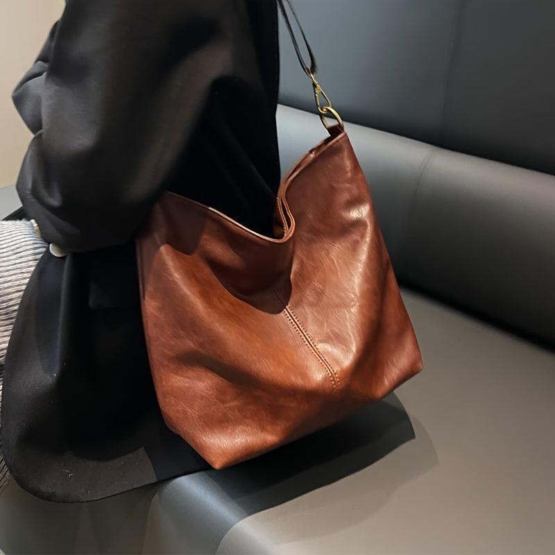 Grøn Hobo-Skuldertaske | Rummeligt Hovedrum & Justerbar Skulderrem | Crossbody-Taske Med Enhedsrum Til Hverdagsbrug | Vanero