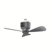 Loftventilator Med LED-Lys Og Fjernbetjening | ABS Loftventilator Med Justerbare Hastigheder | Indendørs Brug | Vanero