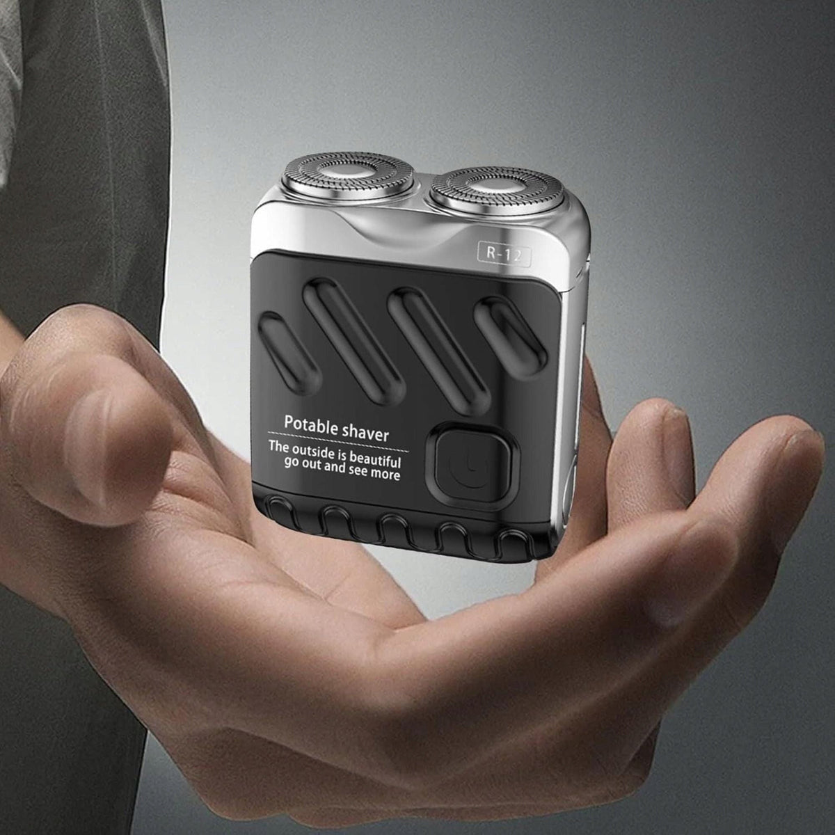 Bærbar Elektrisk Barbermaskine | USB-Opladning & 300 mAh Batteri | Kompakt Plejeapparat Til Skæg & Overskæg | Vanero