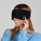 Bluetooth Sovemaske | Ultratynde Højttalere & Lysblokerende Design | Justerbar Audio-Øjenmaske Til Hjemmebrug & Rejser | Vanero