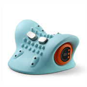 Elektrisk Nakkemassager | EMS, Varme & Vibration Med Justerbare Niveauer | Trådløs Enhed Med 1500 mAh Batteri | Vanero