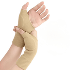 Fingrefrie Håndledsstøttehandsker | Polyamid & Gelpolstring | Unisex Handsker Til Træning, Cykling & Arbejde | Vanero