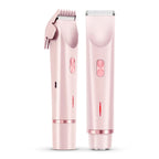 2-i-1 Krops- & Ansigtstrimmer | Keramik & Rustfrit Stålblade | IPX7 Genopladelig USB-C Grooming-Trimmer | Vanero