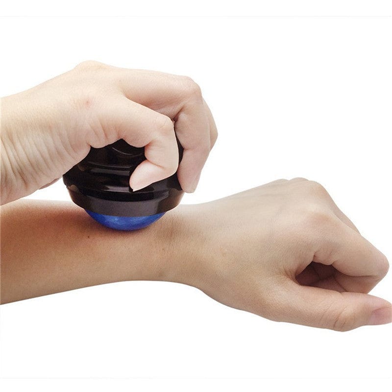 Lille Massagebold | Plast & Olieresistent Overflade | Ca. 6,5 cm Bold Til Manuel Trykmassage Af Fødder, Ryg & Skuldre | Vanero