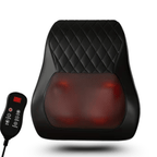 Trådløs Massagepude | Roterende Knetknuder & Flere Intensitetsniveauer | USB-Opladning Med 2000 mAh Batteri | Vanero