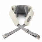 Trådløs Nakke- & Skuldermassager | 6 Roterende Knuder & Grafenvarme | Genopladeligt Design Med 2 Hastigheder | Vanero